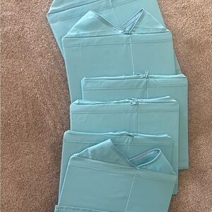 Set of Aqua Garment Bags